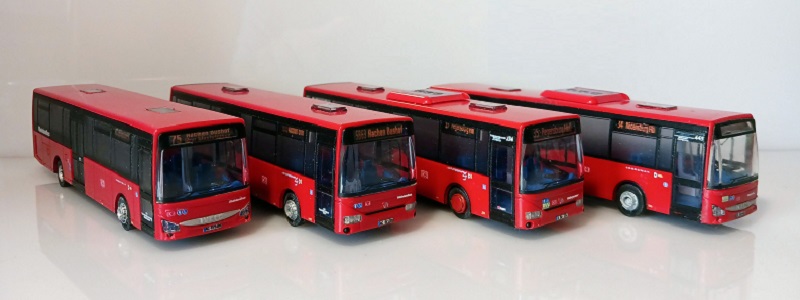 IVECO Crossway LE + IVECO Irisbus Crossway LE - Modellbusse DB Deutsche Bahn  Maßstab 1:87